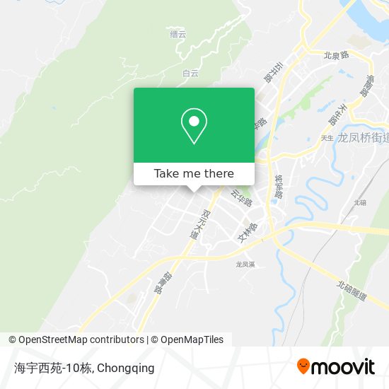 海宇西苑-10栋 map