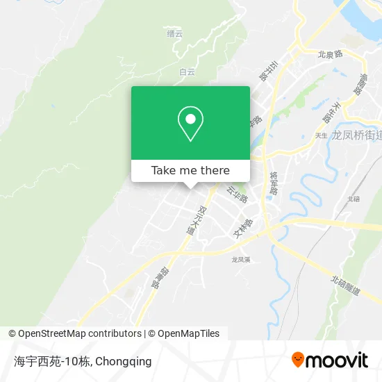 海宇西苑-10栋 map