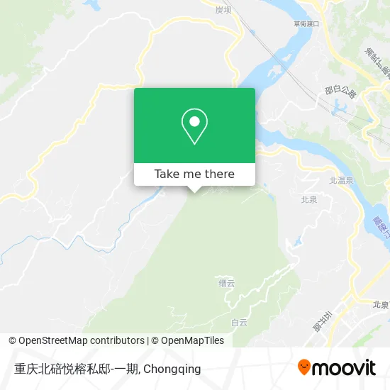 重庆北碚悦榕私邸-一期 map
