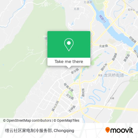 缙云社区家电制冷服务部 map