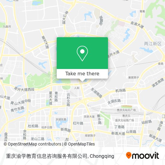 重庆渝学教育信息咨询服务有限公司 map
