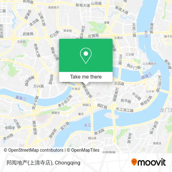 邦阅地产(上清寺店) map