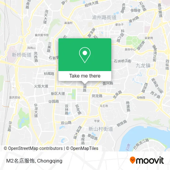 M2名店服饰 map