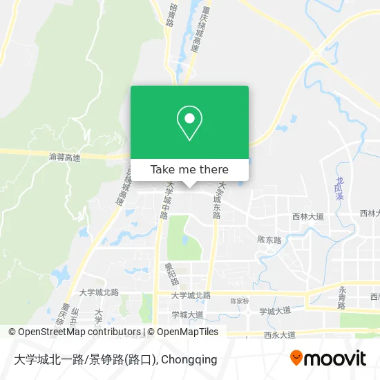 大学城北一路/景铮路(路口) map