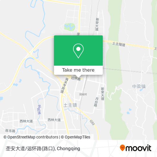 垄安大道/远怀路(路口) map