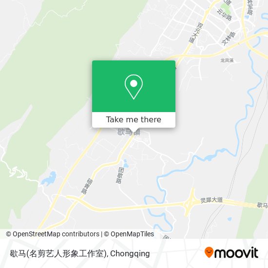 歇马(名剪艺人形象工作室) map