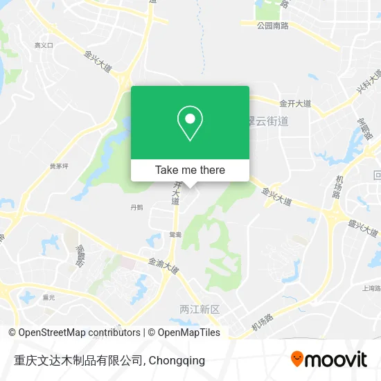 重庆文达木制品有限公司 map