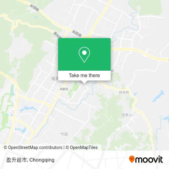 盈升超市 map