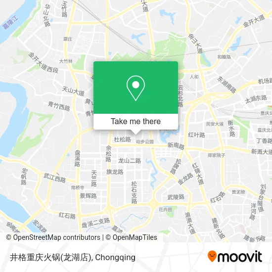 井格重庆火锅(龙湖店) map
