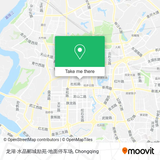 龙湖·水晶郦城励苑-地面停车场 map