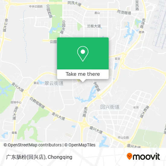广东肠粉(回兴店) map