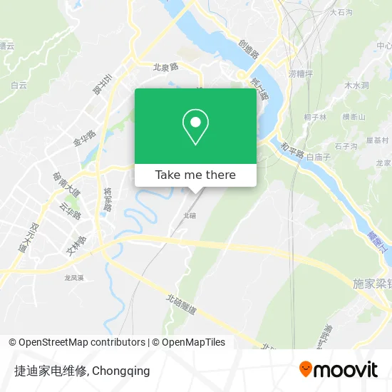 捷迪家电维修 map