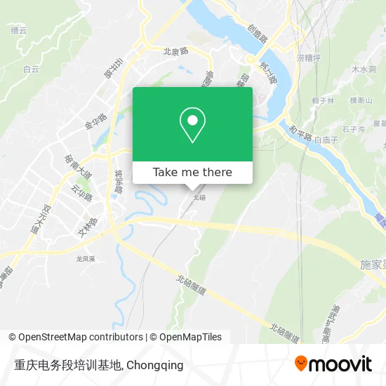 重庆电务段培训基地 map