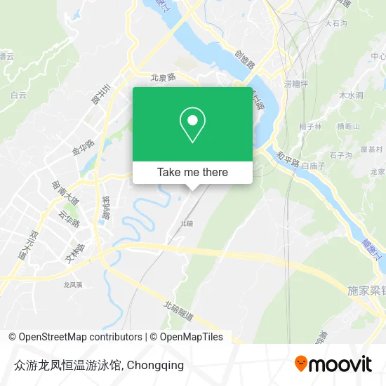众游龙凤恒温游泳馆 map