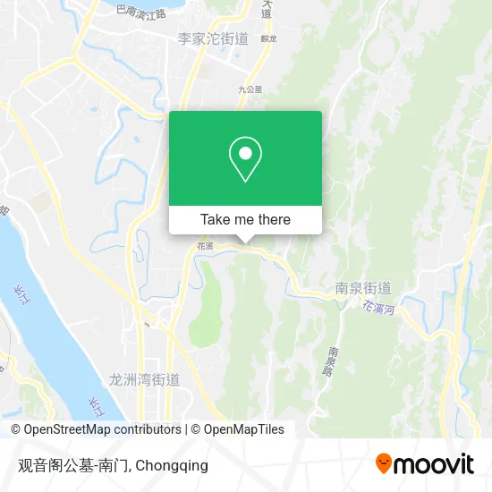 观音阁公墓-南门 map