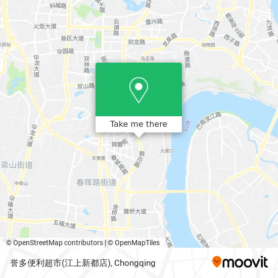 誉多便利超市(江上新都店) map