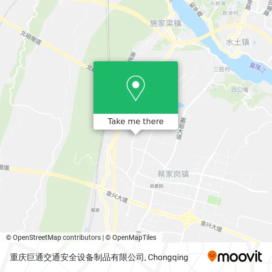 重庆巨通交通安全设备制品有限公司 map