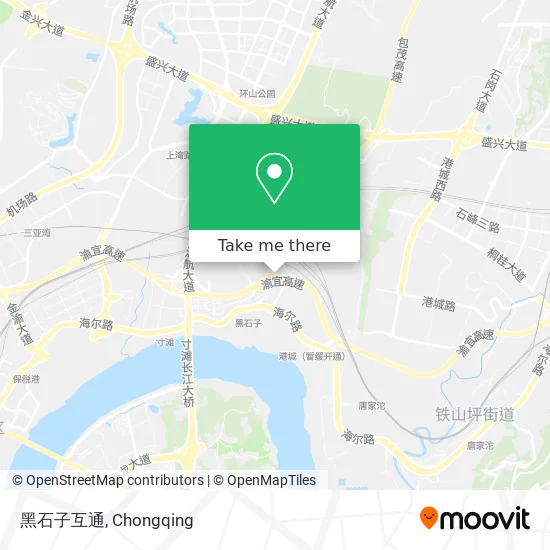 黑石子互通 map