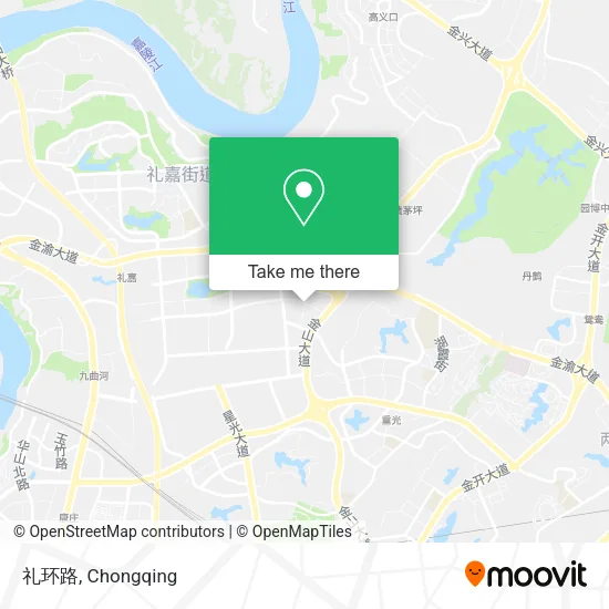 礼环路 map