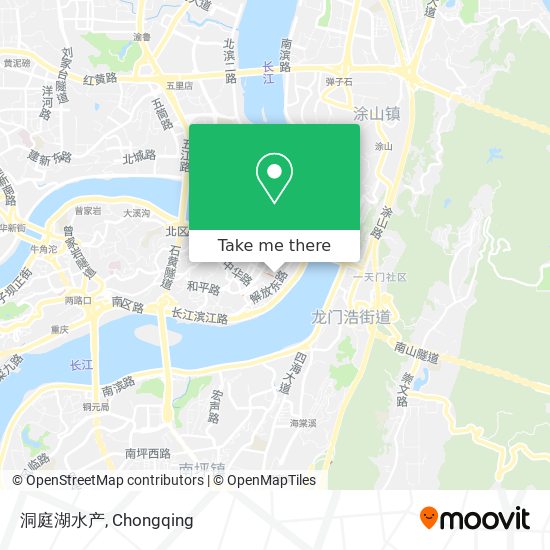 洞庭湖水产 map