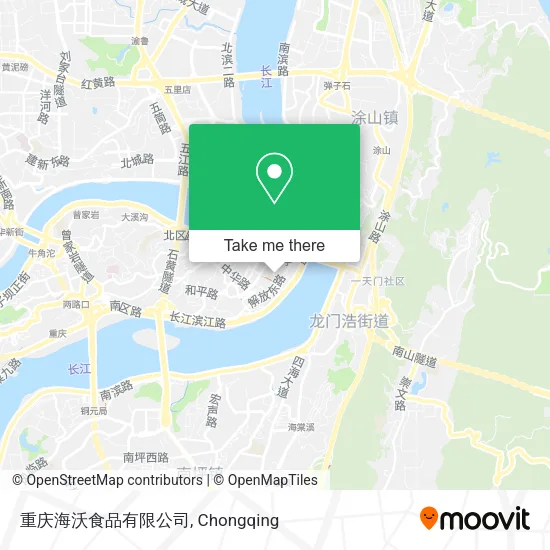 重庆海沃食品有限公司 map