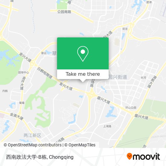 西南政法大学-B栋 map