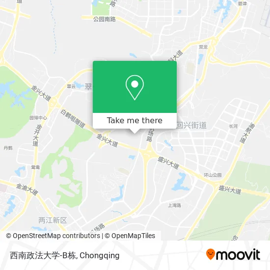 西南政法大学-B栋 map