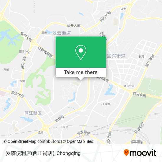 罗森便利店(西正街店) map