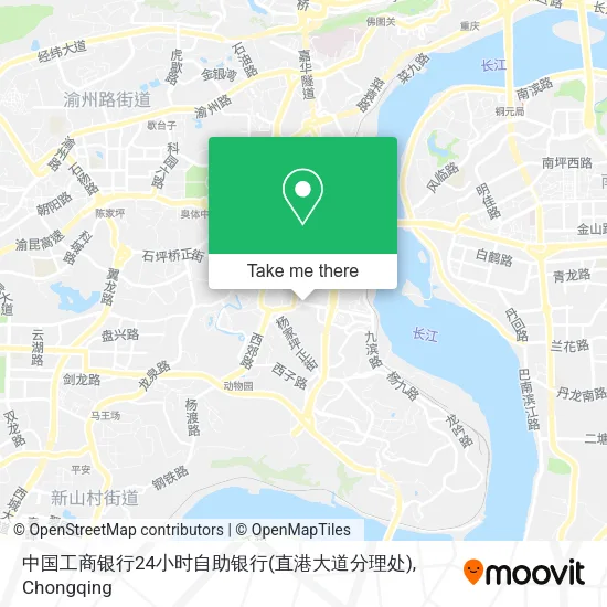 中国工商银行24小时自助银行(直港大道分理处) map