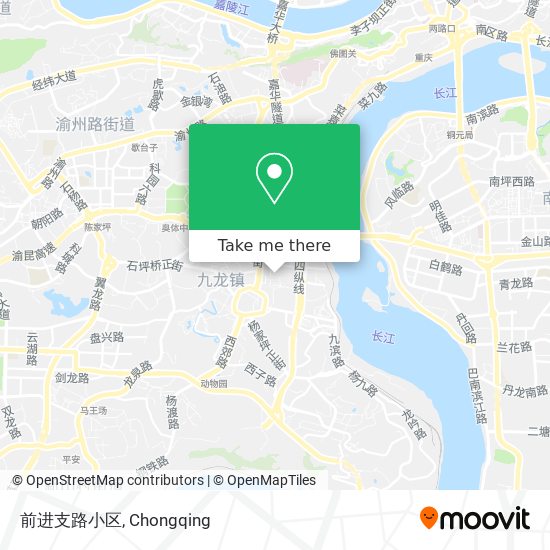 前进支路小区 map