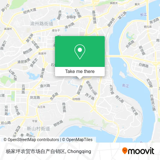 杨家坪农贸市场自产自销区 map