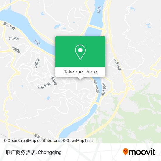 胜广商务酒店 map