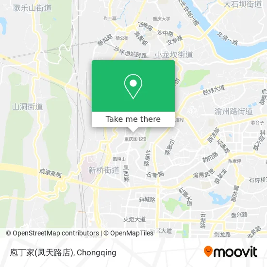 庖丁家(凤天路店) map
