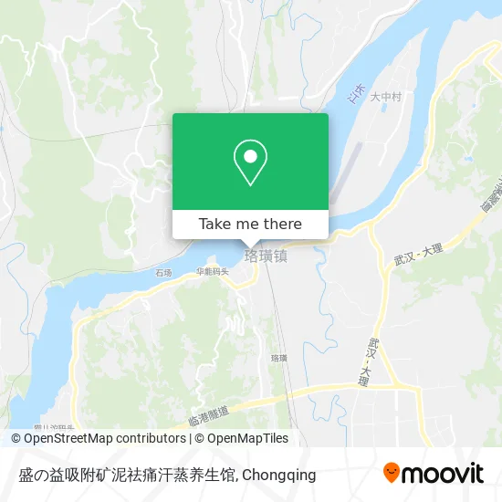 盛の益吸附矿泥祛痛汗蒸养生馆 map