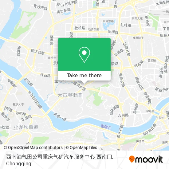 西南油气田公司重庆气矿汽车服务中心-西南门 map