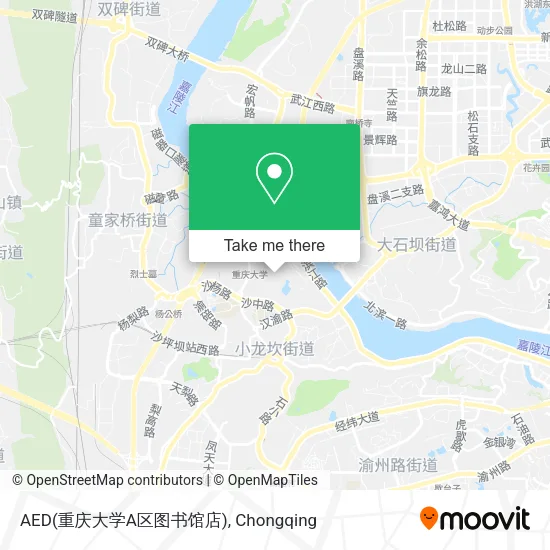 AED(重庆大学A区图书馆店) map