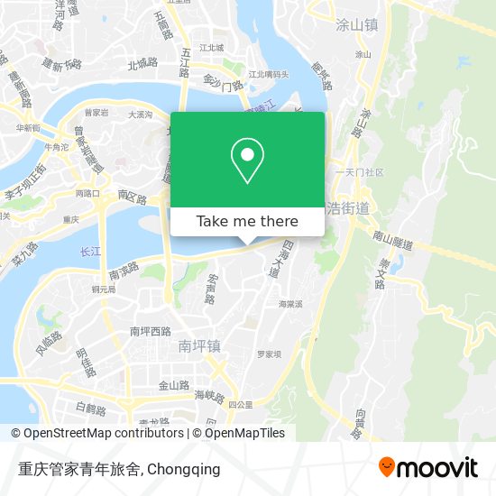 重庆管家青年旅舍 map