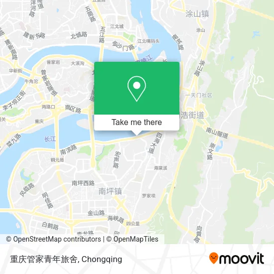 重庆管家青年旅舍 map