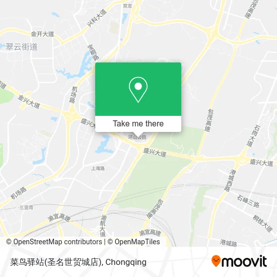菜鸟驿站(圣名世贸城店) map