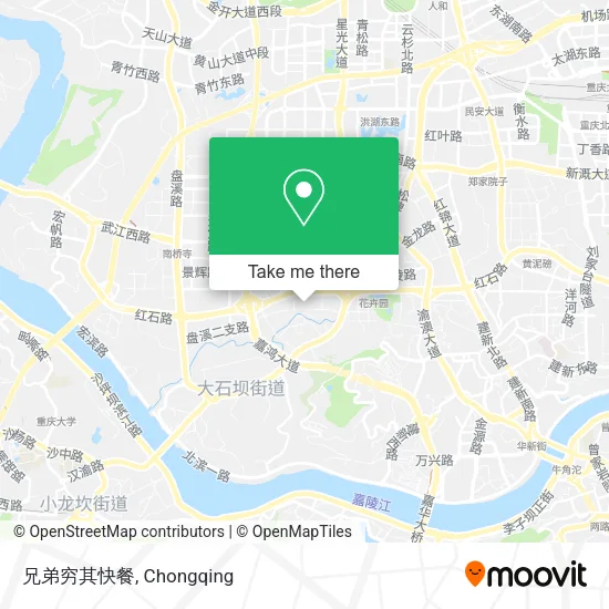 兄弟穷其快餐 map