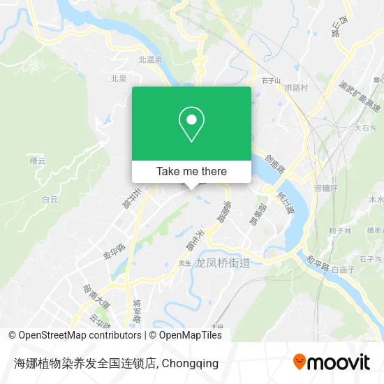 海娜植物染养发全国连锁店 map