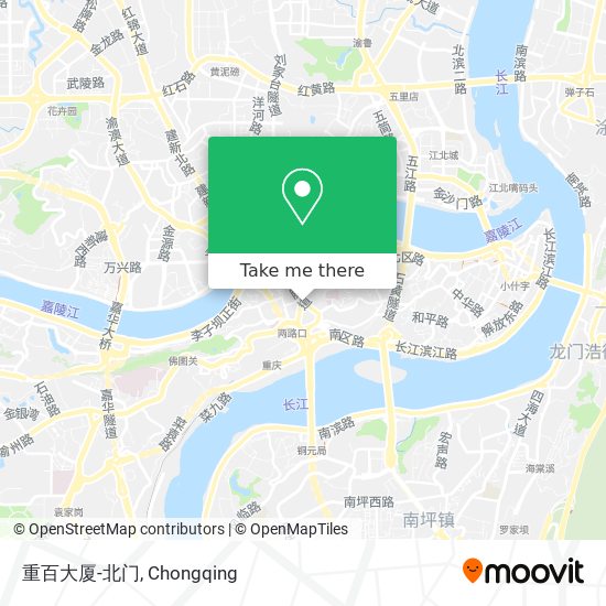 重百大厦-北门 map