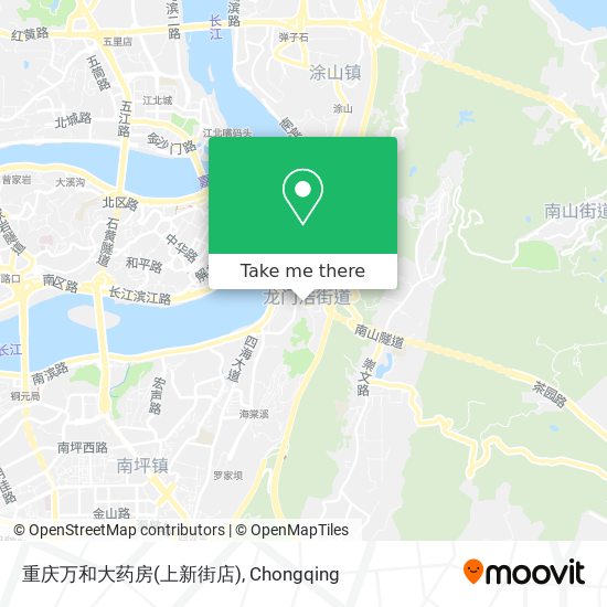重庆万和大药房(上新街店) map