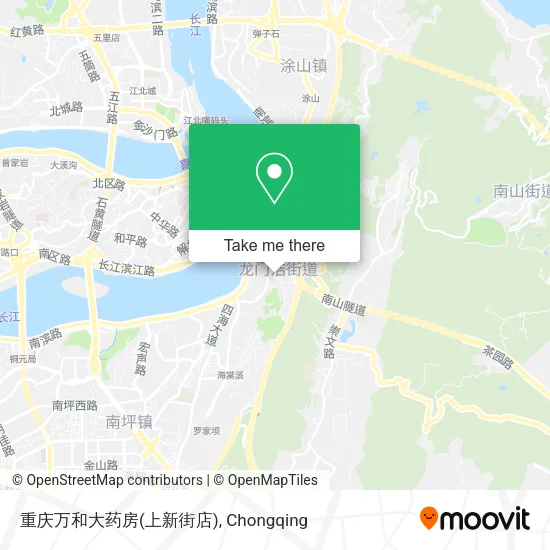 重庆万和大药房(上新街店) map
