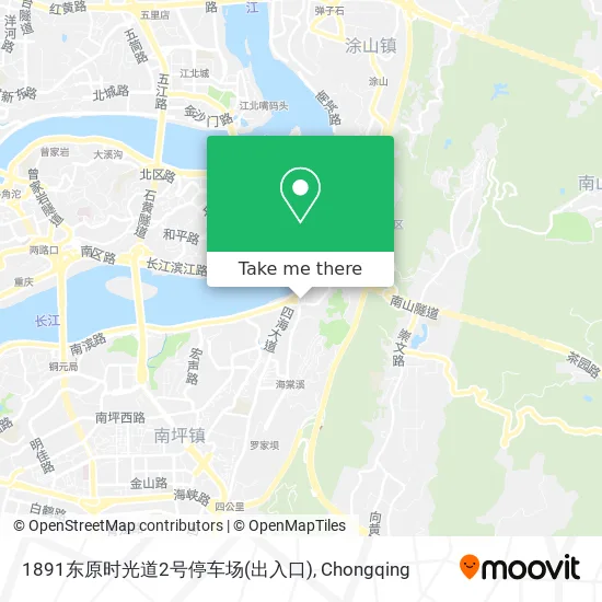 1891东原时光道2号停车场(出入口) map