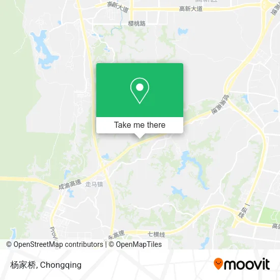 杨家桥 map