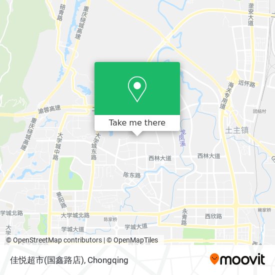 佳悦超市(国鑫路店) map
