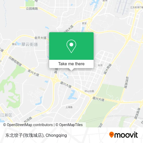 东北饺子(玫瑰城店) map