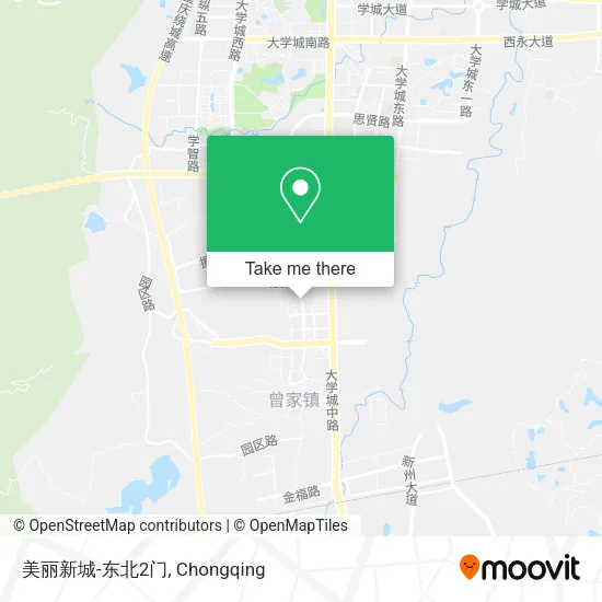 美丽新城-东北2门 map