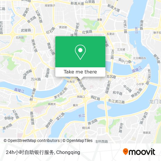 24h小时自助银行服务 map